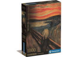Clementoni Puzzle 1000 dílků Kompaktní muzeum Lurlo di Munch