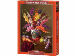 Castor Puzzle 1000 dílků Gladioly v čínské váze
