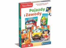 Clementoni Hádanky s vozidly a profesemi