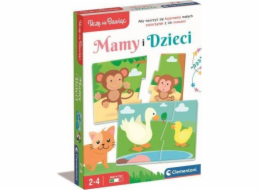 Clementoni Hádanky pro matky a děti