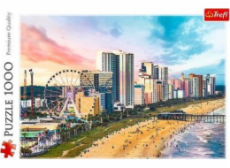 Trefl 1000dílné puzzle Myrtle Beach Kalifornie USA