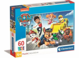 Clementoni Puzzle Tlapková patrola 60 dílků