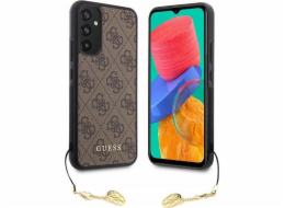 Guess Pouzdro Guess GUHCSA34GF4GBR pro Samsung Galaxy A34 5G hnědé/hnědé pevné pouzdro 4G Charms Collection