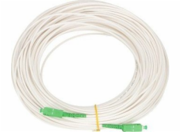 Extralink Patchcord SC/APC-SC/APC SM G657A1 SIMPLEX 3,0 mm 60 m LSZH bílý