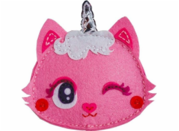 Stnux Kreativní sada Peněženka Kitty Růžová plstěná výtvarná dílna