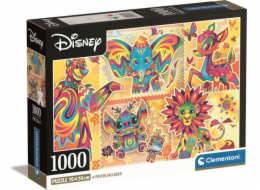 Clementoni Puzzle 1000 dílků Kompaktní Disney Classic