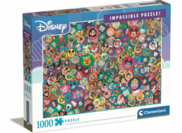 Clementoni Puzzle 1000 dílků Impossible Disney Classic