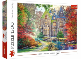 Trefl Puzzle 1500 dílků Podzimní zámek