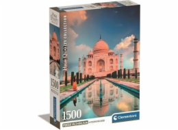 Clementoni Puzzle 1500 dílků Kompaktní Tádž Mahal