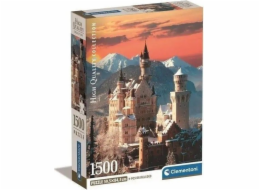 Clementoni Puzzle 1500 dílků Kompaktní Neuschwanstein