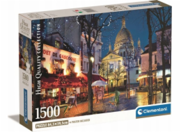 Clementoni Puzzle 1500 dílků Kompaktní Paříž Montmartre