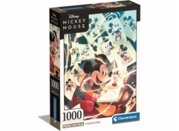 Clementoni Puzzle 1000 dílků Kompaktní Mickey Mouse Celebration