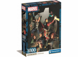 Clementoni Puzzle 1000 dílků Kompaktní Marvel The Avengers