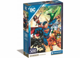 Clementoni Puzzle 500 dílků Kompaktní DC Comics Liga spravedlnosti