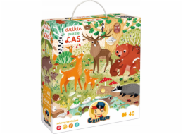 CzuCzu Puzzle Divoké puzzle - Les 40 dílků