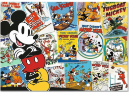 Trefl Puzzle 1000 dílků V Mickeyho světě Mickey Mouse