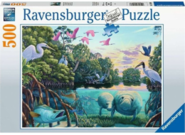 Ravensburger Polska 500dílné puzzle Mořští živočichové a ptáci