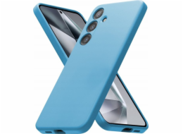 CRONG Barevný kryt pro Samsung Galaxy S24 modrý