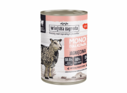 WIEJSKA ZAGRODA Monoprotein Lamb - mokré krmivo pro kočky - 400g