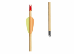 Poe Lang Target Wooden 30" D-027A-B1 Dřevěné šípy 5 ks