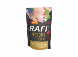 DOLINA NOTECI Rafi with quail - vlhké krmivo pro psy - 500g