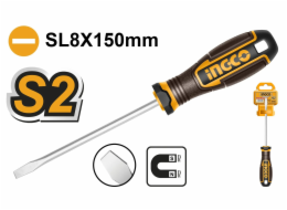 Ingco HSDSL8150Šroubovák plochý 8x150mm S2