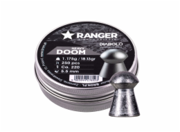 Śrut 5,5 mm RANGER Diabolo Doom Heavy płaski 250 szt. 1,175 g