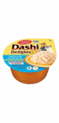 INABA Dashi Delights Kuře s hřebenem ve vývaru - kočičí pamlsky - 70g