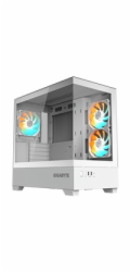 GIGABYTE case GB-C201PI, Mid tower, 2xUSB 3.0, 3x 120mm ARGB Fan, bílá