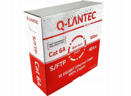 Alantec S/FTP kabel Cat.6A LSOH Dca 100m 4x2x23AWG (10Gb/s) Q-LANTEC - 10letá záruka