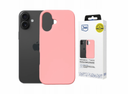 3MK Silikonový kryt Hardy MagSilicone pro Apple iPhone 16 růžový
