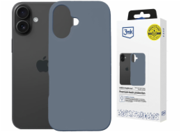 3MK Silikonový kryt Hardy Mag pro Apple iPhone 16 ultramarínová