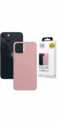 3MK Silikonový kryt Hardy MagSilicone pro Apple iPhone 15 růžový