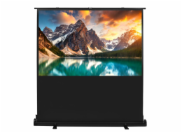 Maclean 100palcové MC-213 16:10 volně stojící/podlahové projekční plátno, typ povrchu Matt White