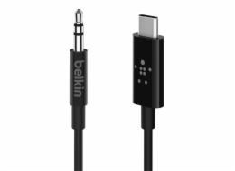 Adaptér USB-C na 3,5 mm audio 0,9 m černý