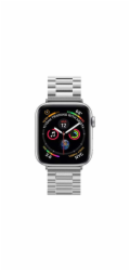 Spigen MODERN FIT BAND APPLE HODINKY 1/2/3/4 (42/44MM) STŘÍBRNÉ univerzální