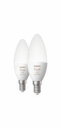 Philips Hue LED Lampe E14 2er Set 5,3W 320lm White Color Amb.