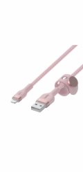 Belkin kábel Boost Charge Pro Flex USB-A to Lightning 2m - Pink