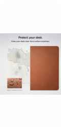 Spigen LD302 podložka na stůl, hnědá