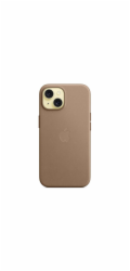 iPhone 15 FineWoven Case with MS - Taupe
