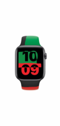 Apple Watch 44mm Black Unity Sport Band - M/L