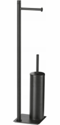 Stojan na toaletní potřeby Gedy Trilly TR3214 matt black sp