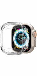 Spigen kryt Ultra Hybrid pro Apple Watch Ultra - Crystal Clear