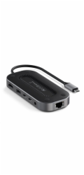 Satechi USB HUB ADAPTÉR USB-C HUB SATECHI TYPE-C SATECHI USB-4 MULTIPORT W 2.5G ETHERNET (1XHDMI2.1, 1XUSB-A, 2X USB-C, AUDIO 3.5MM, ETHERNET (SPAR GRY)
