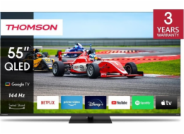 Thomson 55QG7C14 - Google TV 55" QLED Pro, 4K, 144 Hz, 4x HDMI, 3x USB