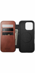 Nomad pouzdro Modern Leather Folio Magsafe Horween pro iPhone 16 Pro Max - Olde Dublin