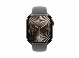 Apple Watch S10 Cell/46mm/Natural/Sport Band/Stone Grey/-S/M