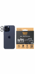 PanzerGlass ochranné sklo Hoops pre iPhone 15 Pro/15 Pro Max - Blue Metal