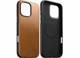 Nomad NOMAD Moderní kožené pouzdro English Tan | iPhone 16 Pro Max