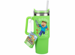 Paladone Minecraft hrnek s brčkem - Steve (900 ml)